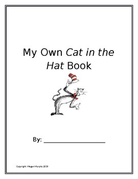 Preview of CVC Cat in the Hat Booklet