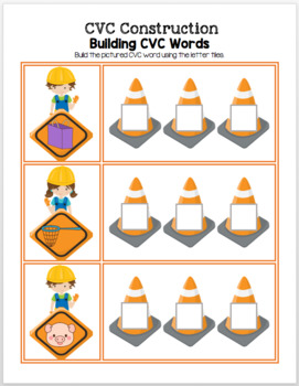 CVC Construction - Building CVC Words