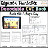 CVC Decodable Book: A Bug's Day