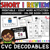 CVC Decodable Readers | Book 10: Short I Review | Science 