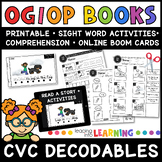 CVC Decodable Readers | Book 12: OG/OP | Science of Readin