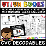 CVC Decodable Readers | Book 15: UT/UN | Science of Readin