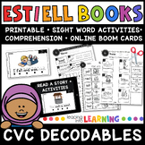 CVC Decodable Readers | Book 6: EST/ELL | Science of Readi