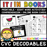 CVC Decodable Readers | Book 8: IT/IN | Science of Reading
