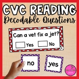 CVC Decodable Sentences - Yes/No Questions