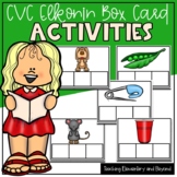 CVC Elkonin Box Cards Literacy Center