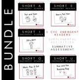CVC Emergent Reader Book Bundle + BONUS Summative Assessment