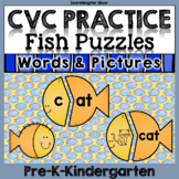 CVC Fish Word Puzzles