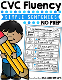 CVC Fluency: Simple Sentences