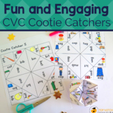 CVC Fortune Teller | Cootie Catcher CVC Games and Activities