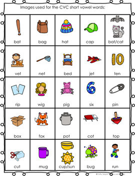 CVC Holiday Activities Roll and Cover Phonics Game by Sunshine and ...