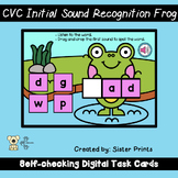 CVC Initial Sound Recognition Frog