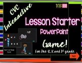 CVC Interactive PowerPoint Lesson for Emergent Readers