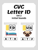 CVC Letter Identification Set 2- Initial Sounds - Field of