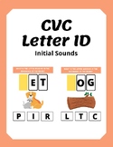 CVC Letter Identification Set 3- Initial Sounds - Field of
