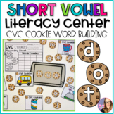 CVC Literacy Center - Cookie Word Building