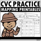 CVC Mapping Practice (Science of Reading SOR)