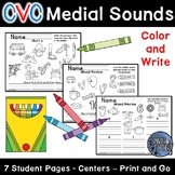 CVC Medial Sounds Coloring Activity