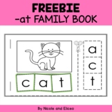 FREE Word Family Interactive CVC Word Mini Book