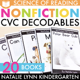 CVC Nonfiction Decodable Readers Science of Reading Aligne