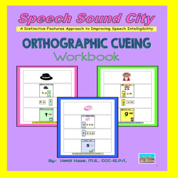 Preview of COMPLEXITY APPROACH:  CVC Orthographic Cueing Workbook by Speech Sound City