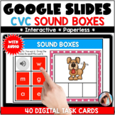 CVC Phoneme Segmentation Sound Boxes – Google Slides