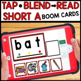 CVC Phonics Boom Cards Games Short A Words Orthographic Mapping