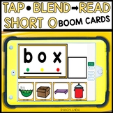 CVC Phonics Boom Cards Games Short O Words Orthographic Mapping