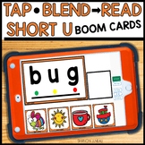 Blending CVC Words Phonics Boom Cards Games Short U Orthog