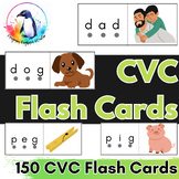 CVC Phonics FLASH CARDS | Short Vowel Sounds | ESL/ELA/EFL/ELL
