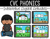 CVC Phonics: Interactive Digital Activities