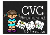 CVC Phonics Puzzle Pack {Short a edition}