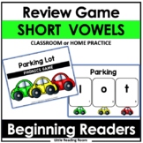 CVC Phonics Spelling Game (Short Vowels CVC Parking Lot Game)