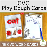 CVC Playdough Mats for Decoding and Blending CVC Words