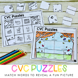 CVC Mystery Picture Puzzles - CVC Hidden Pictures - CVC Ac