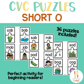 Preview of CVC Puzzles Short O