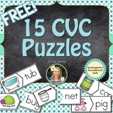 CVC Puzzles for Kindergarten