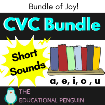 Preview of CVC Reader Bundle - Short Vowel Sounds