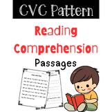 CVC Reading Passages and Comprehension Questions