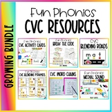 CVC Resources Fun Phonics | Growing Bundle