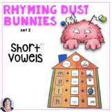 CVC Rhyming Word Families Short Vowels Speech Activities