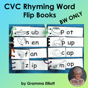 CVC Word Family Flip Books