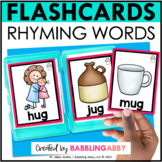 CVC Rhyming Words Flashcards - Taskcards - Science of Reading RTI Phonics