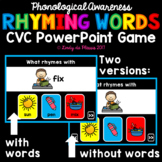 CVC Rhyming Words PowerPoint Game