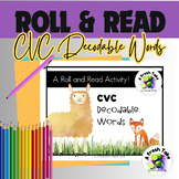 Roll and Read CVC Words |6 Phonics Games| Print and Go!