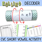 Short Vowel E Activity - CVC Word Decoder FREEBIE