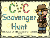 CVC Scavenger Hunt: The Case of the Mixed-Up Letters SET 2