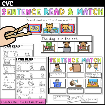 Preview of CVC Sentences