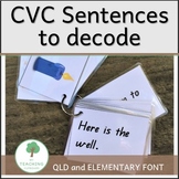 CVC Decodable Sentences for Guided Reading
