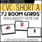 CVC Short A - Boom Cards™ for Digital Learning